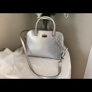 Silver Michael Kors Crossbody